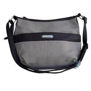 New Taupe Brown Faux Leather Crossbody Bag Adjustable Strap Stylish & Versatile